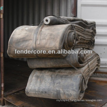 CCS certified rubber marine airbag for ship launching exported to Batam Indonesia